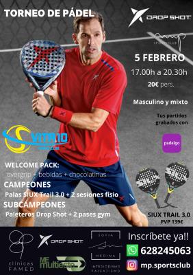 poster del torneo TORNEO DE PÁDEL
