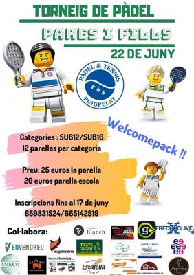 poster del torneo TORNEO PARES I FILLS
