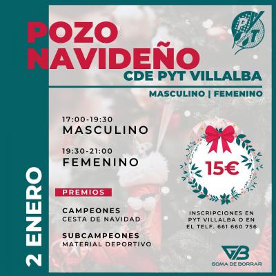 poster del torneo POZO NAVIDEÑO