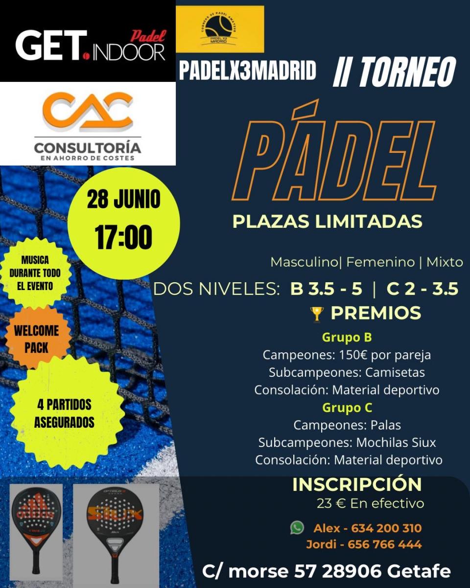 cartel del torneo