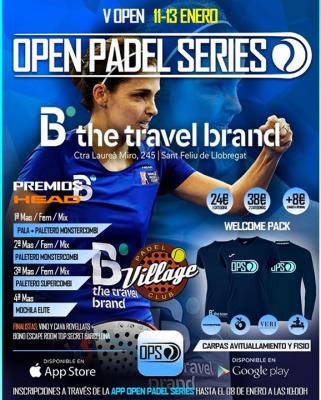 poster del torneo V OPEN PADEL SERIES