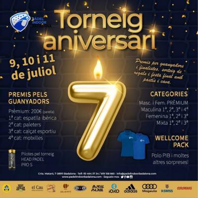 poster torneo TORNEIG 7È ANIVERSARI