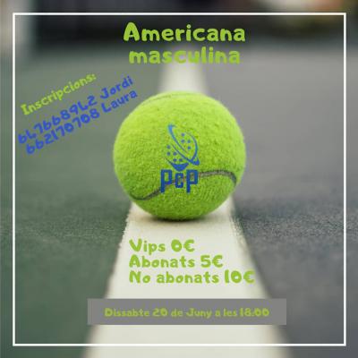 poster del torneo AMERICANA MASCULINA