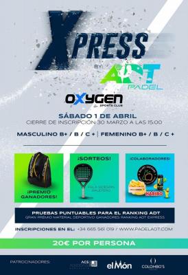 poster del torneo 2A PRUEBA XPRESSADT 2023