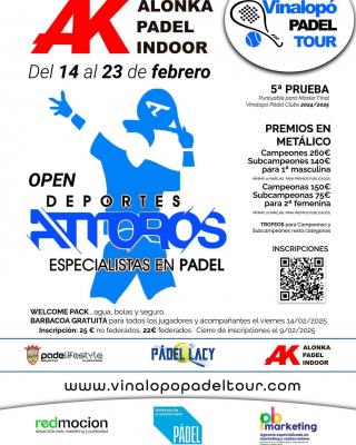 poster del torneo OPEN DEPORTES AMORÓS