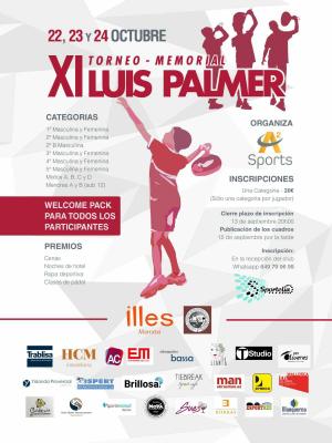poster del torneo XI TORNEO MEMORIAL LUIS PALMER
