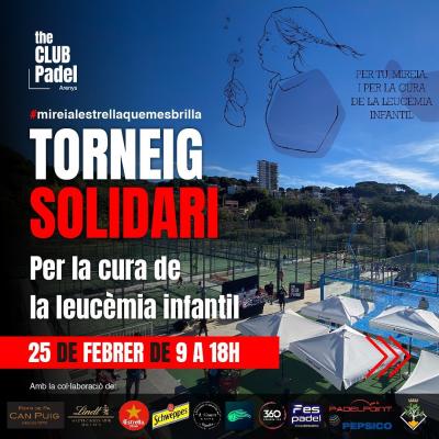 poster del torneo TORNEIG SOLIDARI