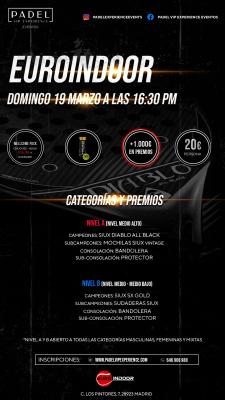 poster del torneo TORNEO DOMINGO 19 MARZO & EUROINDOOR