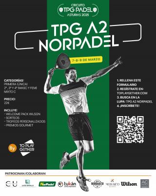 poster torneo TPG A2 NORPADEL