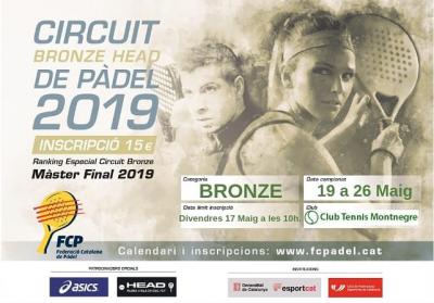 poster del torneo CIRCUIT BRONZE HEAD 2019