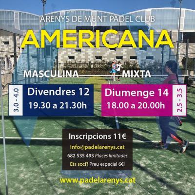 poster del torneo AMERICANAS