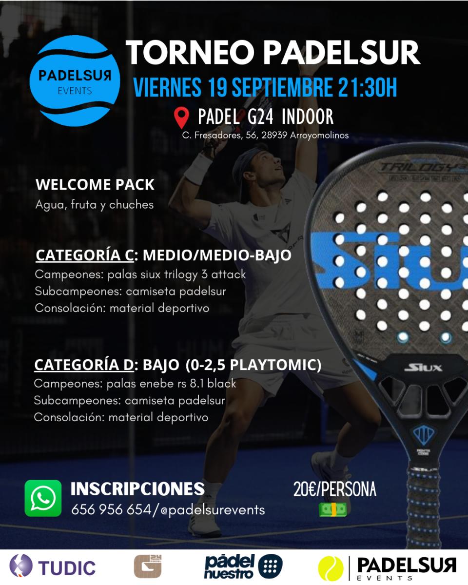 cartel del torneo