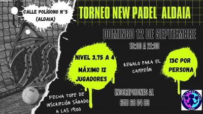 poster torneo TORNEO DE PADEL
