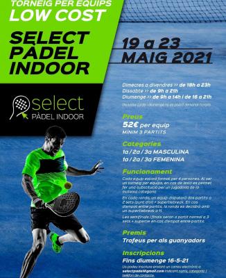 poster del torneo TORNEIG LOW COST PER EQUIPS