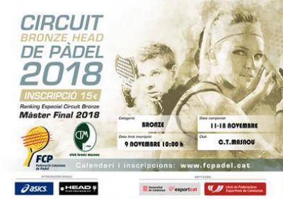 poster del torneo CIRCUIT BRONZE HEAD 2018