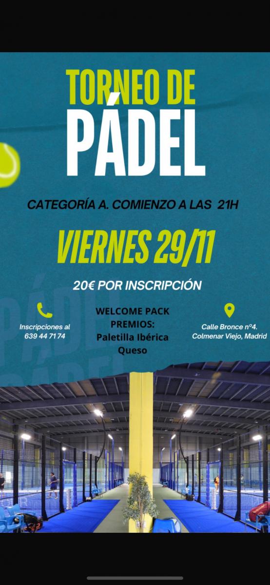 cartel del torneo