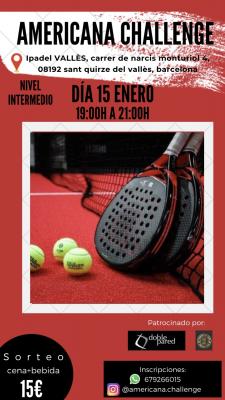 poster del torneo AMERICANA CHALLENGE