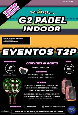 poster del torneo TORNEO INDOOR T2P