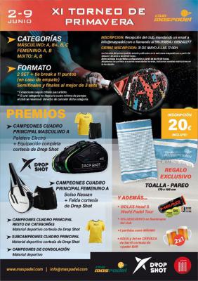 poster del torneo XI TORNEO DE PRIMAVERA