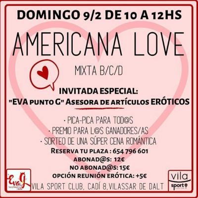 poster del torneo AMERICANA LOVE