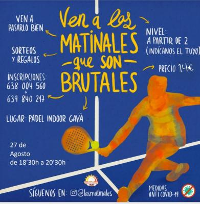 poster del torneo VESPERTINA DE AGOSTO