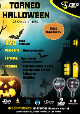 poster del torneo TORNEO MIXTO DE HALLOWEEN