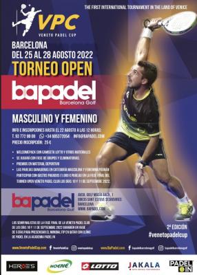 poster del torneo VENETO PADEL CUP