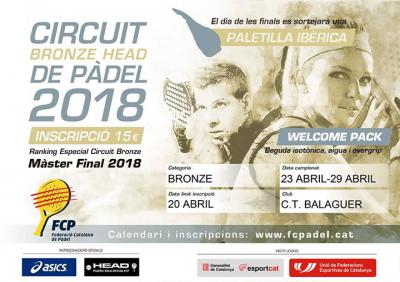 poster del torneo CIRCUIT BRONZE HEAD 2018