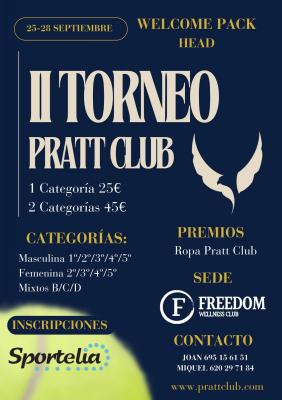 poster torneo II TORNEO PRATT CLUB