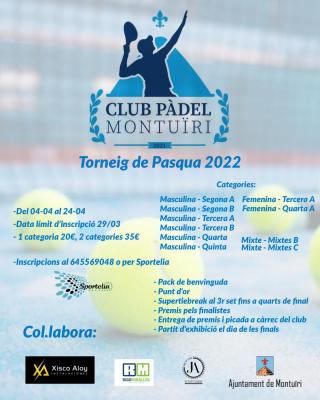 poster del torneo TORNEIG DE PASQUA