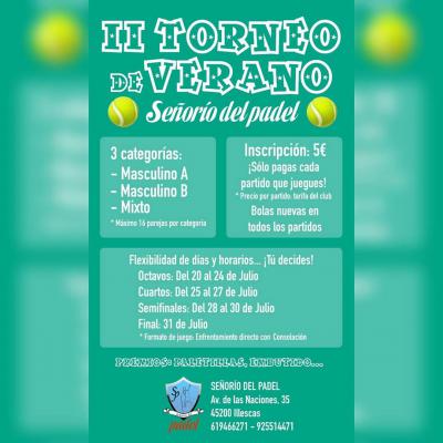 poster del torneo II TORNEO DE VERANO