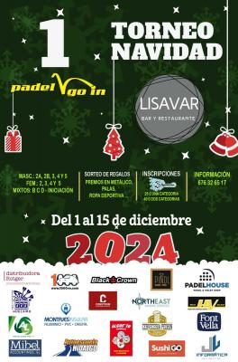 poster torneo 1ER TORNEO DE NAVIDAD LISAVAR