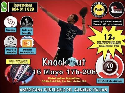 poster del torneo TORNEO KNOCKOUT