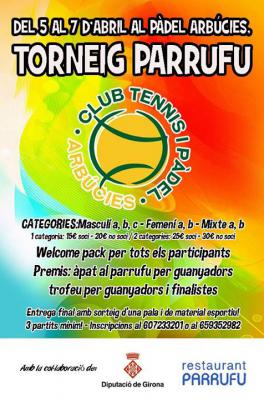 poster del torneo TORNEIG PARRUFU