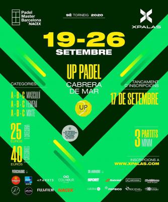 poster del torneo 9É TORNEIG 2020 PADEL MASTER BARCELONA BY NACEX