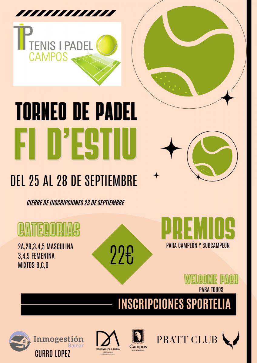 cartel del torneo
