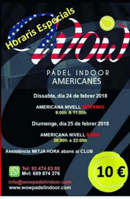 poster del torneo AMERICANA