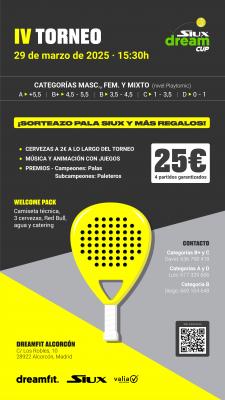 poster del torneo TORNEO SIUX DREAMCUP