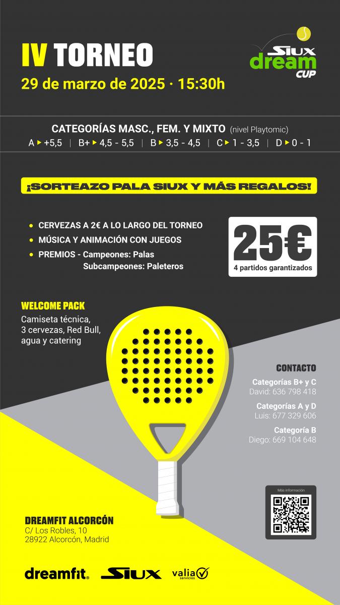 cartel del torneo