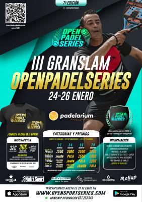 poster del torneo III GRAN SLAM OPS - PADELARIUM GAVÀ