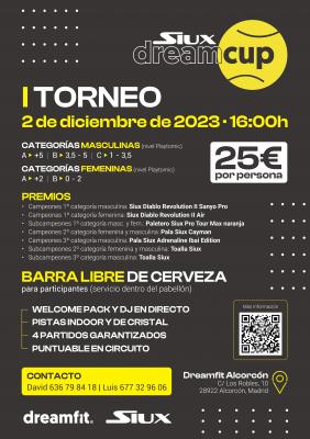 poster del torneo SIUX DREAMCUP