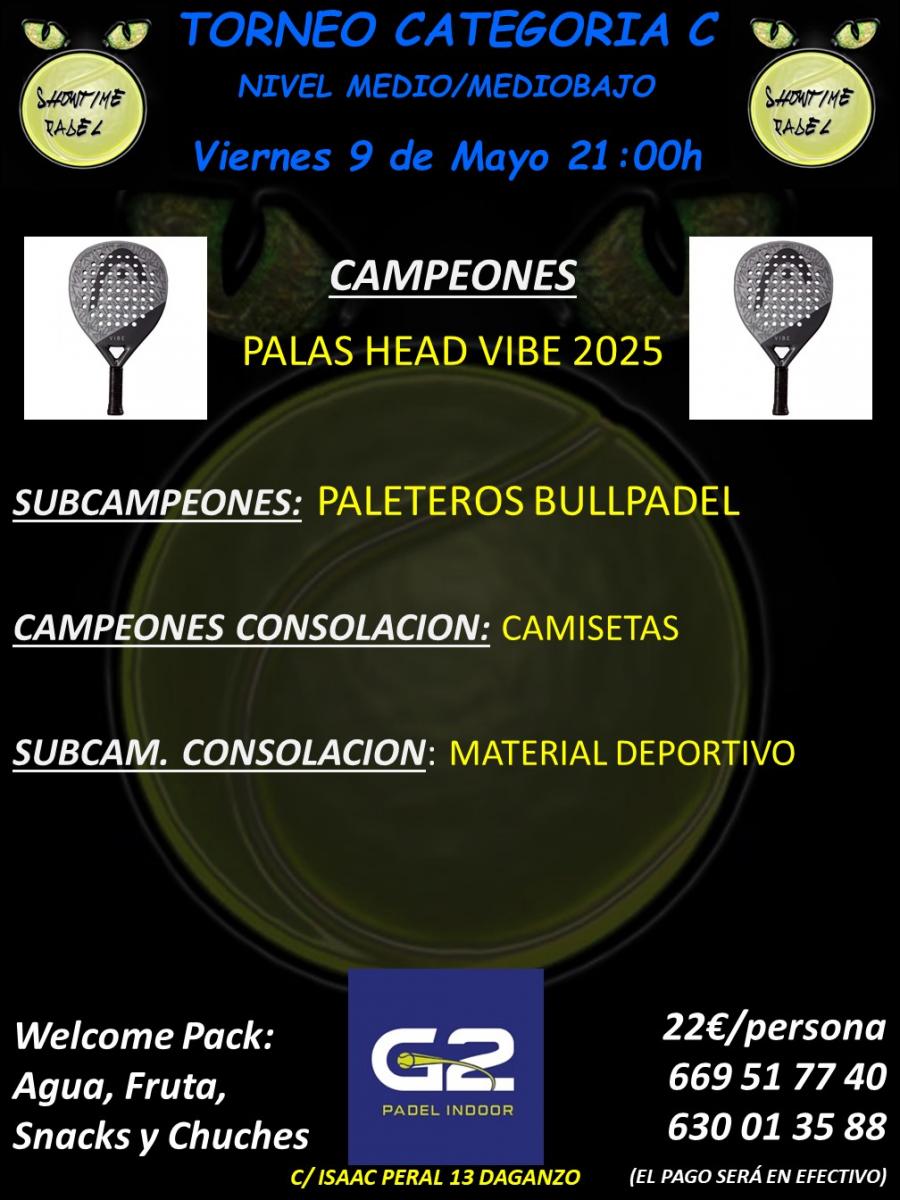 cartel del torneo