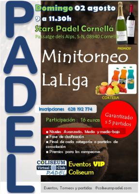 poster del torneo MINITORNEO COLISEUM LA LIGA