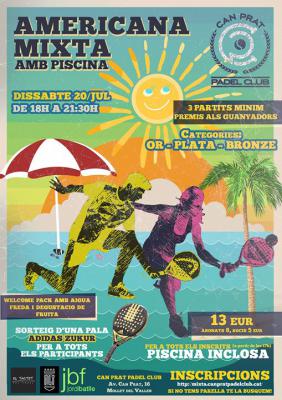 poster del torneo AMERICANA MIXTA