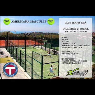 poster del torneo AMERICANA MASCULÍ B