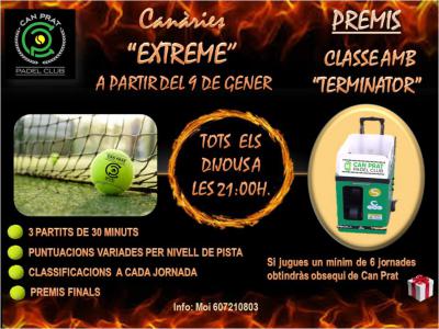 poster del torneo CANÀRIES EXTREME