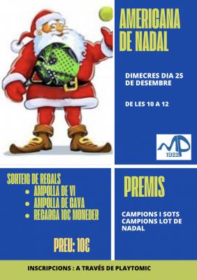 poster del torneo AMERICANA NADAL