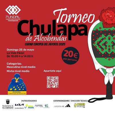 poster del torneo CHULAPA TORNEO NIVEL MEDIO CATEG. MASCULINA Y MIXTA