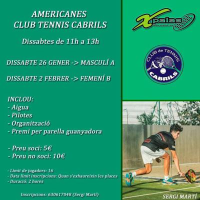 poster del torneo AMERICANA MASCULÍ A