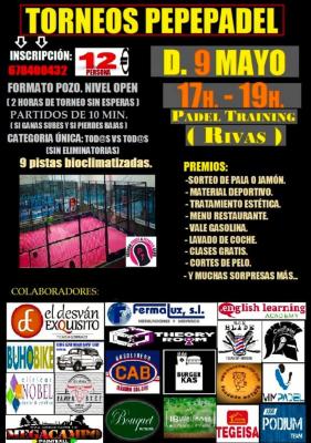 poster del torneo TORNEO PEPEPADEL